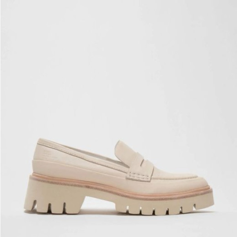 Women's Beige Loafers